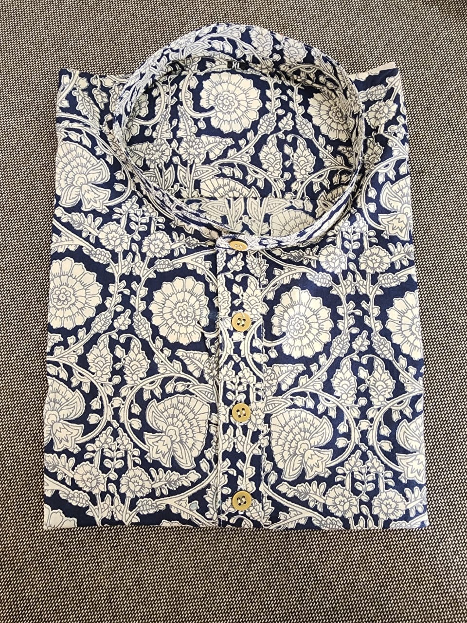 Men's Cotton Short Kurta