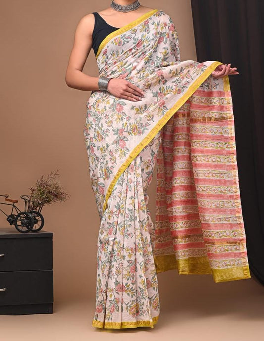 Chanderi Saree