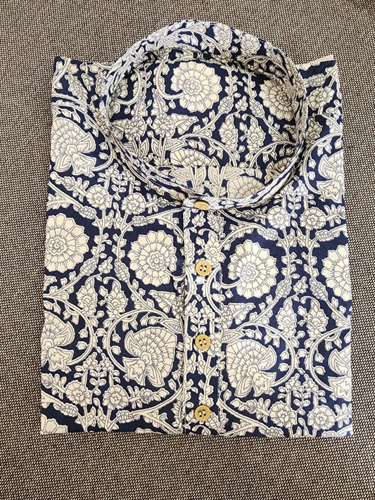 Men's Cotton Short Kurta