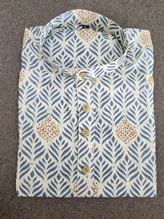 Men's Cotton Long Kurta