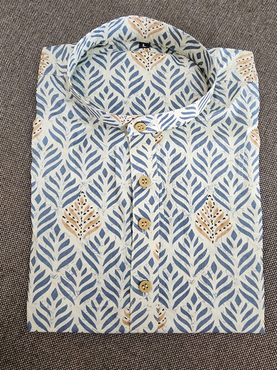 Men's Cotton Short Kurta