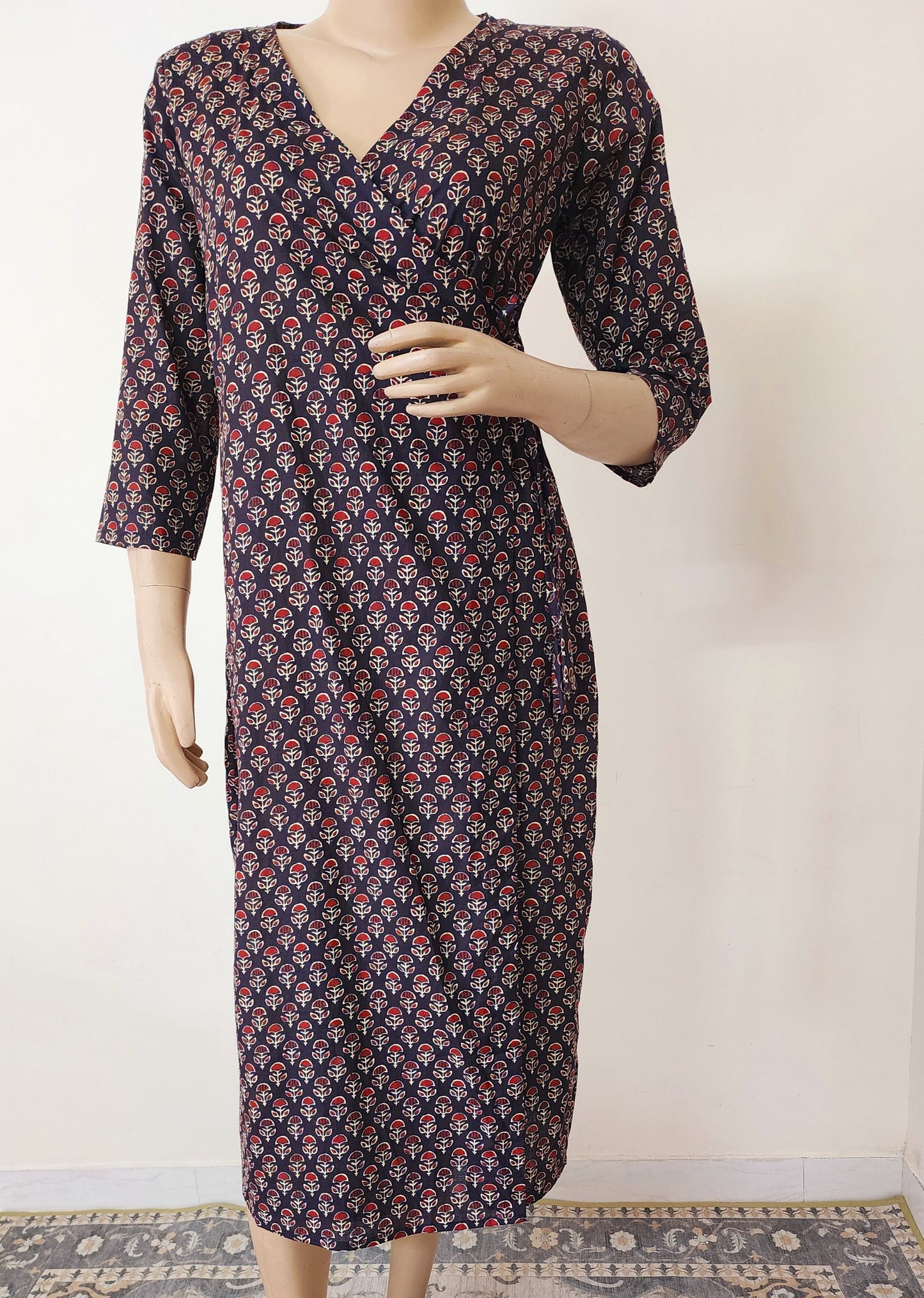 Wrap dress (Black)