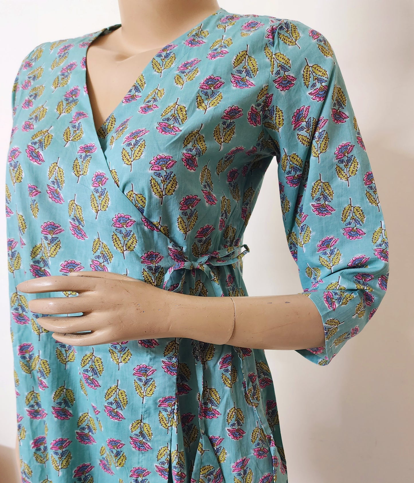 Wrap dress (Green)