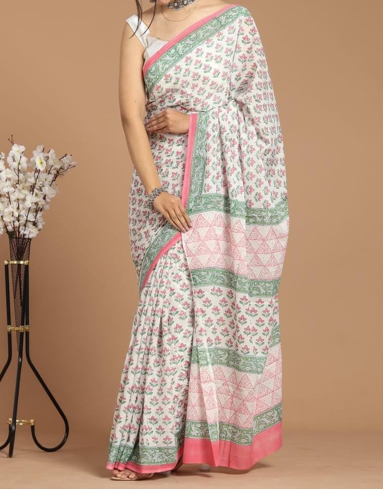 Cotton saree