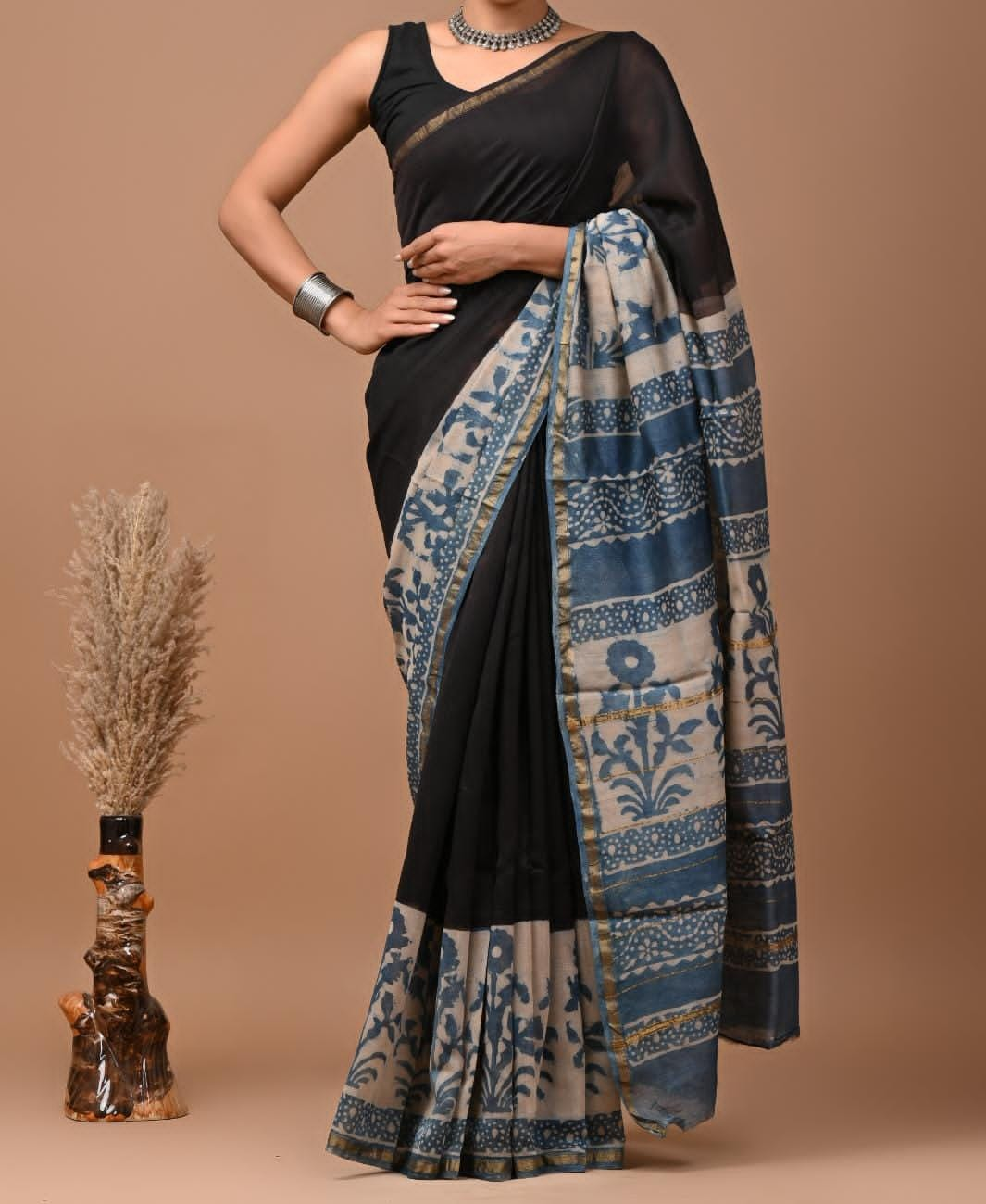 Chanderi Saree