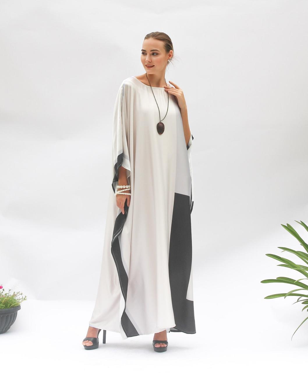 Black & White Kaftan