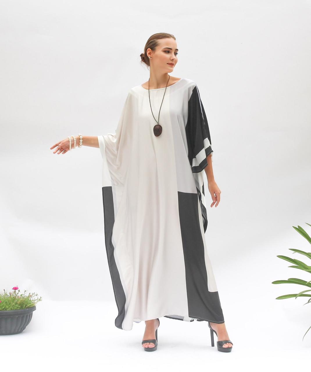 Black & White Kaftan